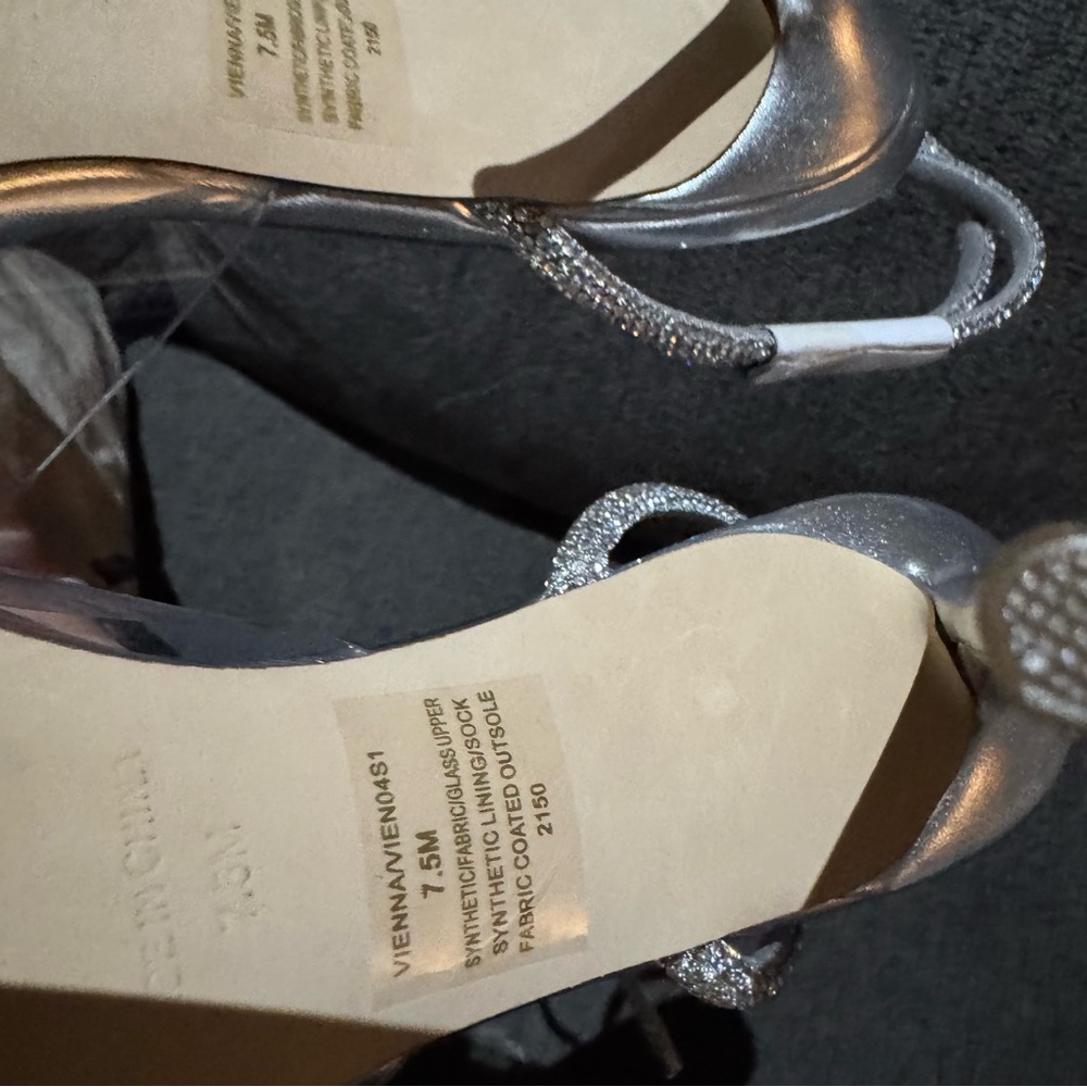 NWT Steve Madden VIENNA SANDAL CLEAR Sz 7,5 - Picture 11 of 11